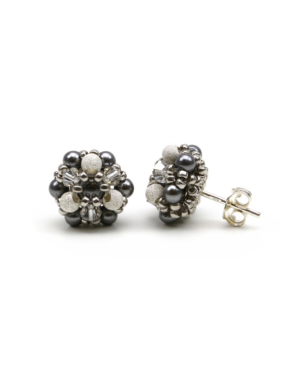 Stud earrings by Ichiban - Daisies FashionIT 925 Silver