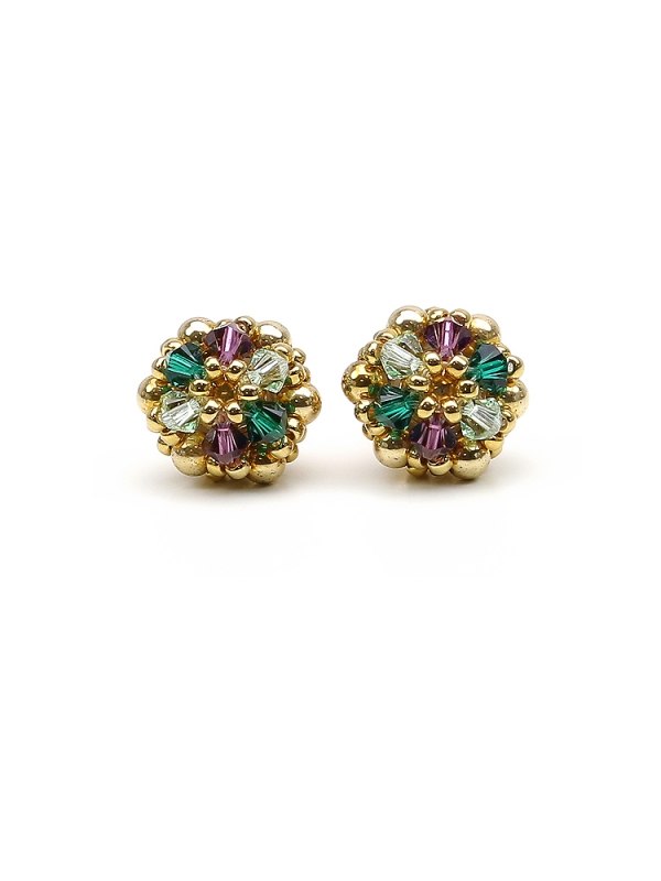 Stud earrings by Ichiban - Golden Daisies Special