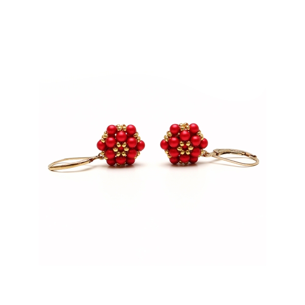 Leverback earrings by Ichiban - Daisies Rouge