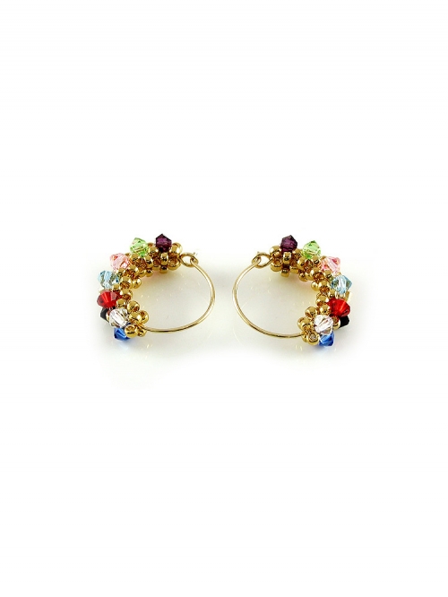 Earrings by Ichiban - Mini Diva Multicolor