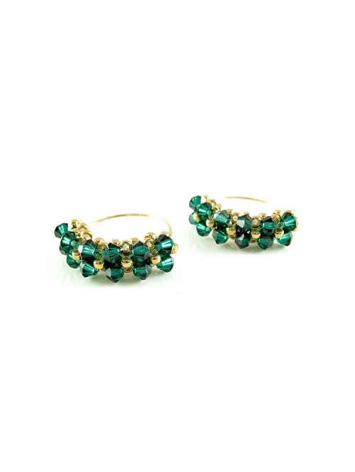 Earrings by Ichiban - MiniDiva Emerald