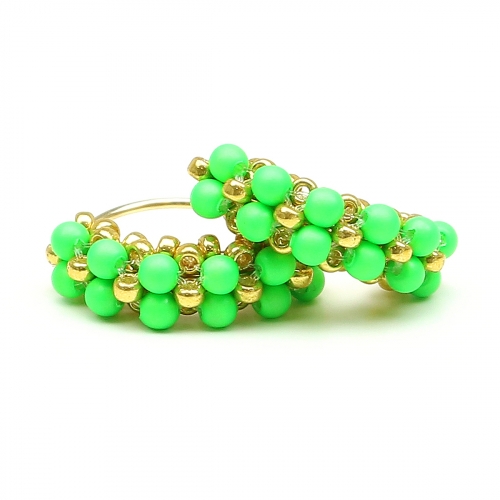 Cercei Ichiban - MiniDiva Pearls Neon Green