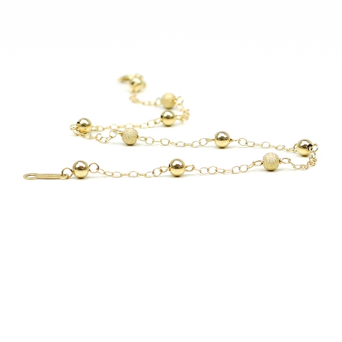 Women's Bracelet by Ichiban - Golden Daisies AU14K