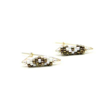 Earrings by Ichiban - Fancy Ethnic Style Elegant14K Gold