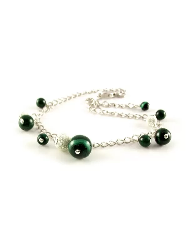 Bratara Ichiban - Malachite AG925