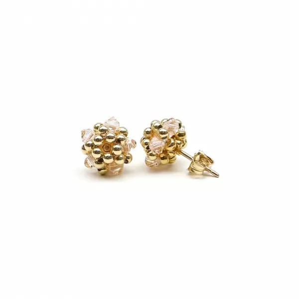 Stud earrings by Ichiban - Charm Silk