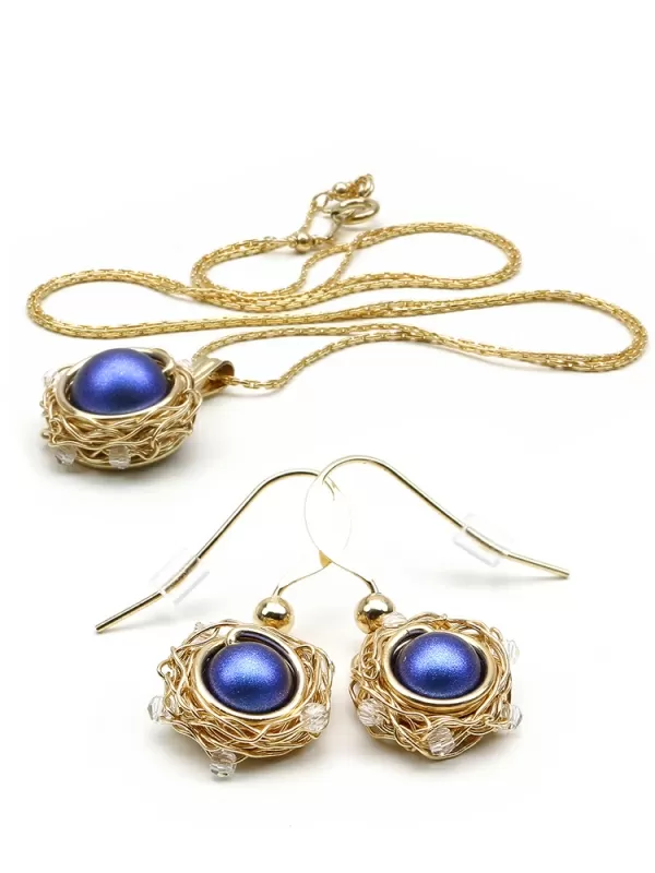 Set pendant and earrings by Ichiban - Sweet Night