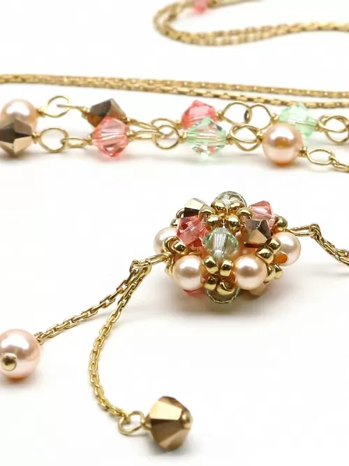 Necklace by Ichiban - Happy Peach