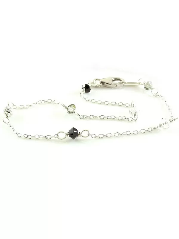Bratara Ichiban - Black Charm AG925