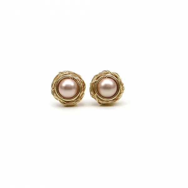 Stud earrings by Ichiban - Sweet Almond