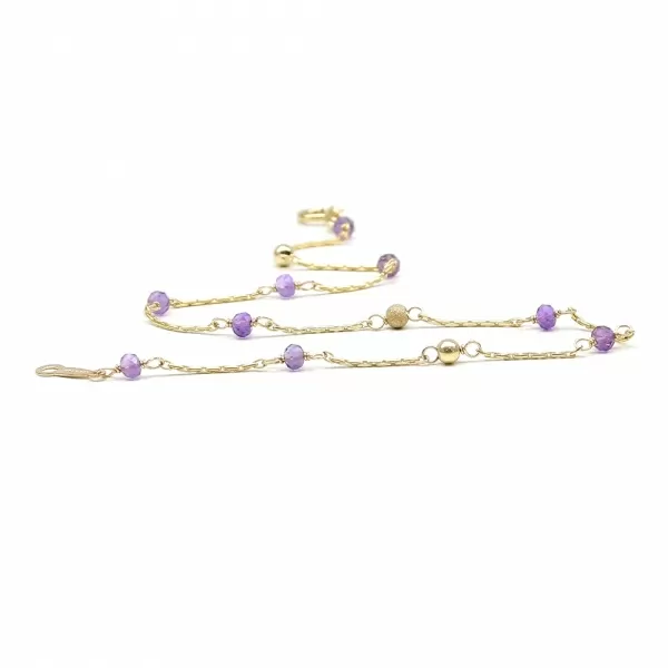Lucky Charm Amethyst - bratara