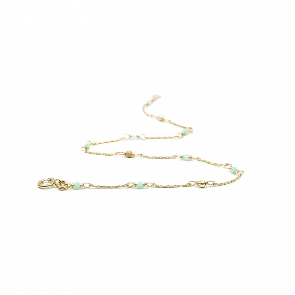 Bracelet by Ichiban - Lucky Charm Chrysoprase