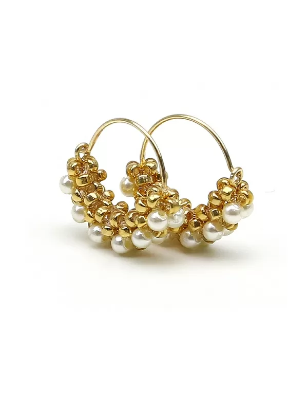 Cercei Ichiban - Mini Diva Pearls Cream