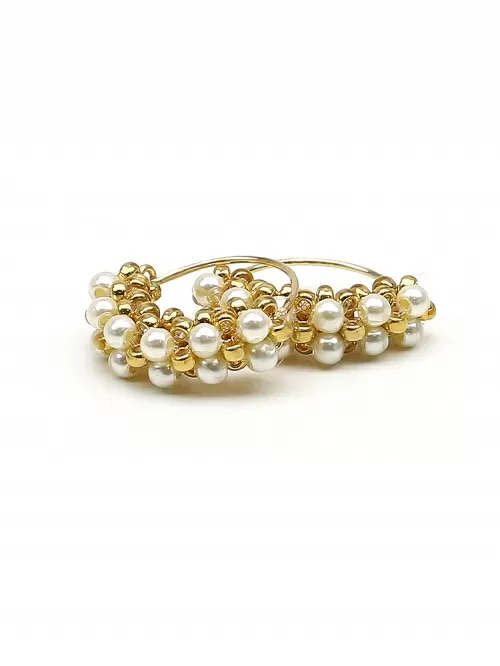 Cercei Ichiban - Mini Diva Pearls Cream