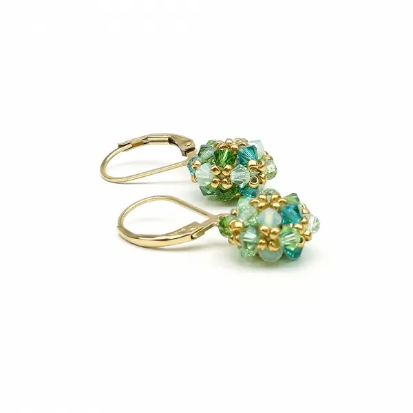 Leverback earrings by Ichiban - Daisies Herba Fresca