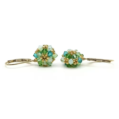 Leverback earrings by Ichiban - Daisies Herba Fresca