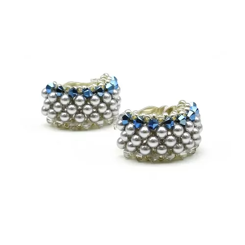 Clips earrings by Ichiban - Luxury Ultramarine