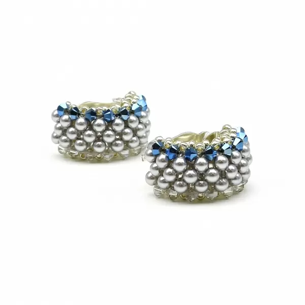 Clips earrings by Ichiban - Luxury Ultramarine