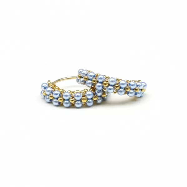 Cercei Ichiban - Primetime Pearls Light Blue 