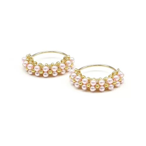 Earrings by Ichiban - Primetime Pearls Rosaline