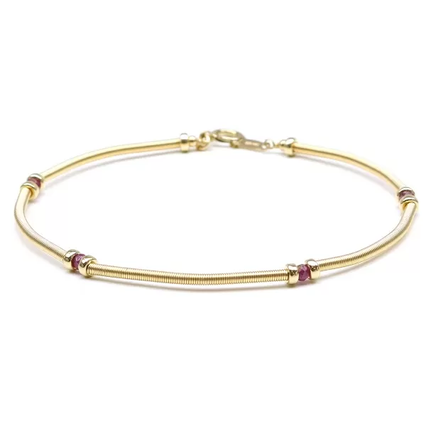Bratara Ichiban cu pietre pretioase - Vogue Ruby