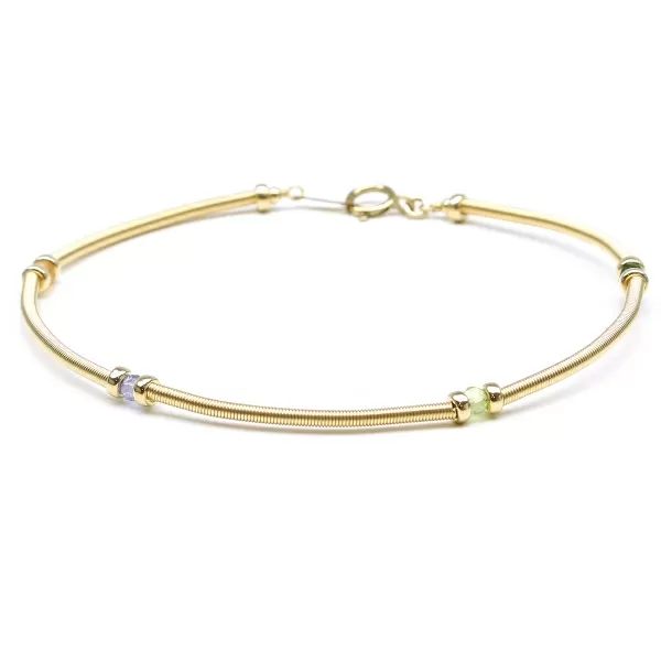 Bratara cu pietre semipretioase, Ichiban - Vogue Gemstone Mix