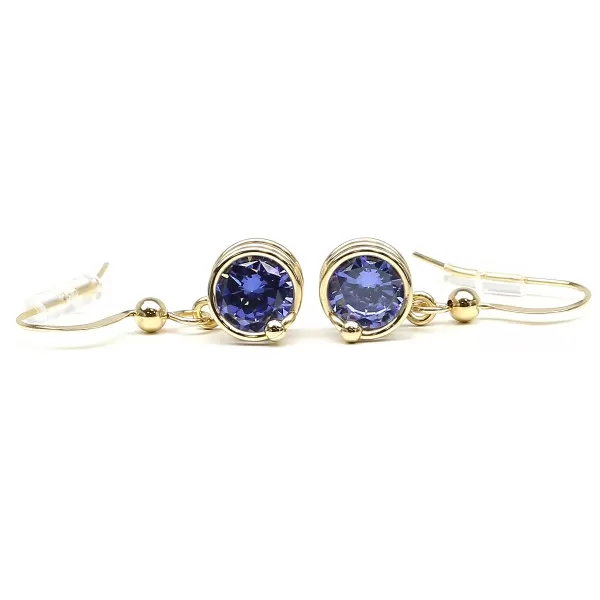 Cercei cu tortite, Ichiban - Busted Tanzanite