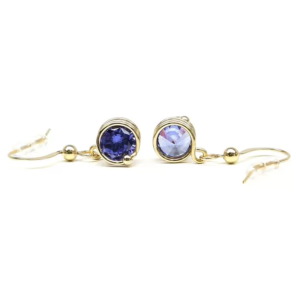 Cercei cu tortite, Ichiban - Busted Tanzanite