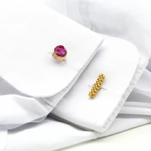Cufflinks by Ichiban - Busted Fuchsia