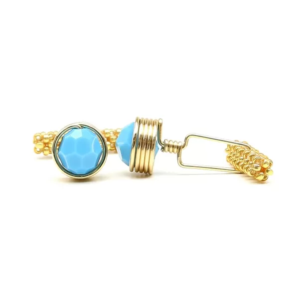 Cufflinks by Ichiban - Busted Turquoise