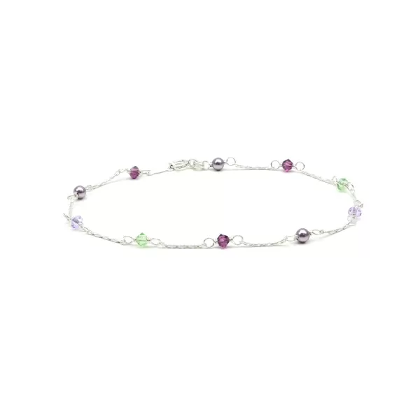 Daisies Free Spirit, set bratara si cercei surub Ichiban din AG925