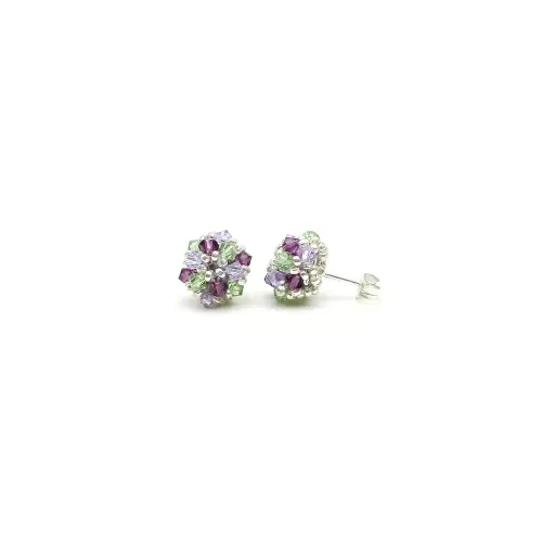 Daisies Free Spirit, set bratara si cercei surub Ichiban din AG925