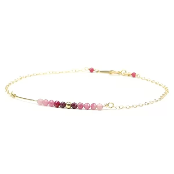 Women's Bracelet by Ichiban - Lucky Charm Emerald AU14K