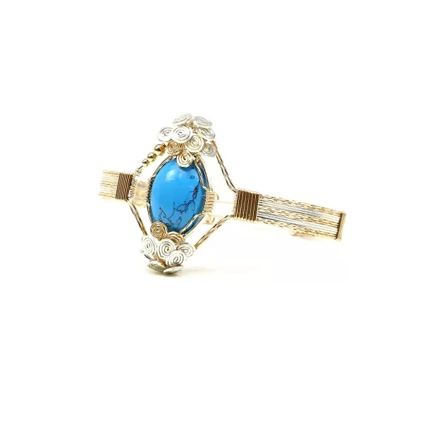 Bratara Ichiban - Royal Turquoise