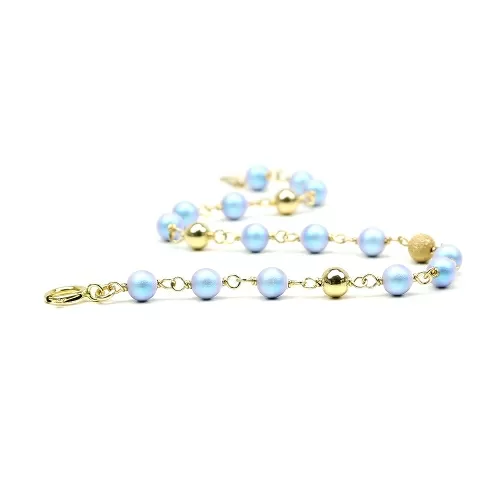 Bratara pentru femei, Ichiban Luxury Iridescent Light Blue