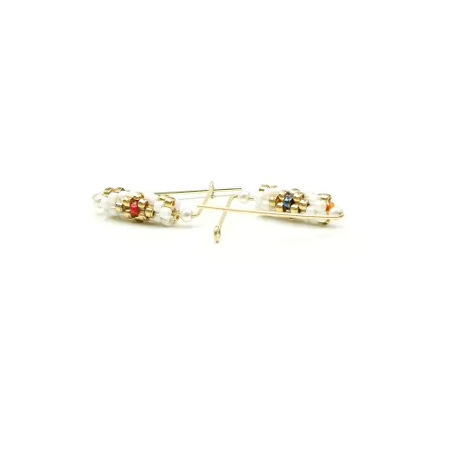 Earrings by Ichiban - Fancy Ethnic Style Yang 14K Gold