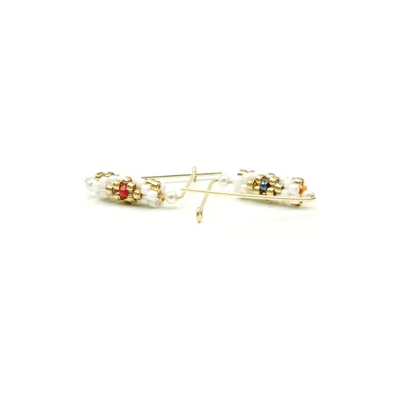 Earrings by Ichiban - Fancy Ethnic Style Yang 14K Gold