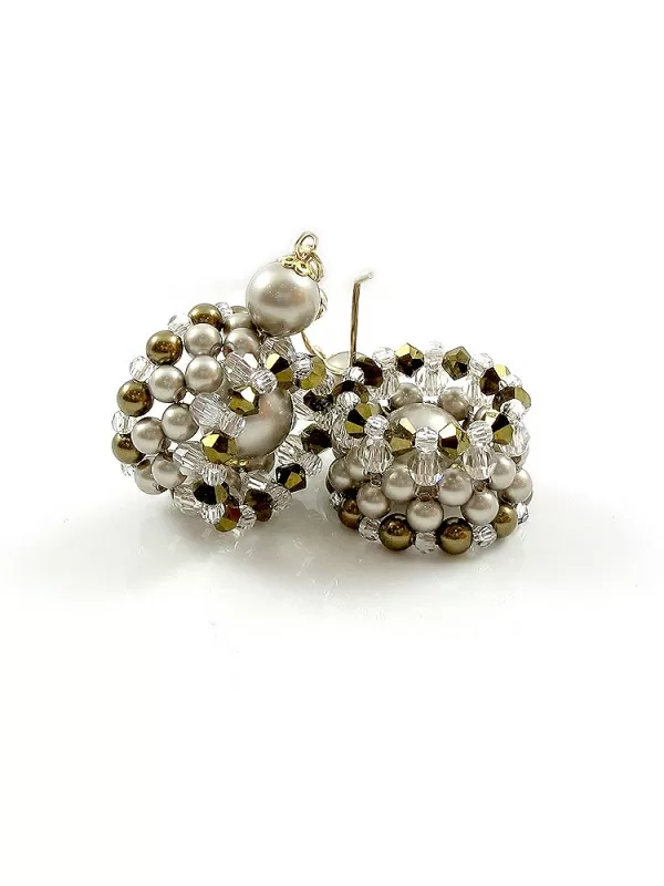 Dangle earrings by Ichiban - Luxury Platinum