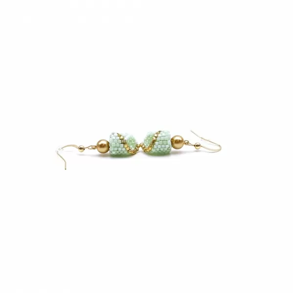 Dangle earrings by Ichiban - Jade