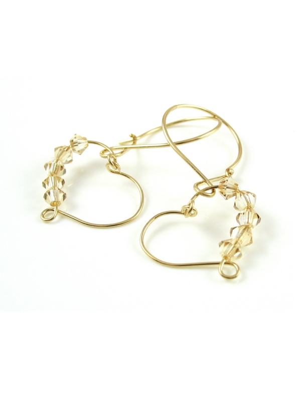 Earrings by Ichiban - Golden Love