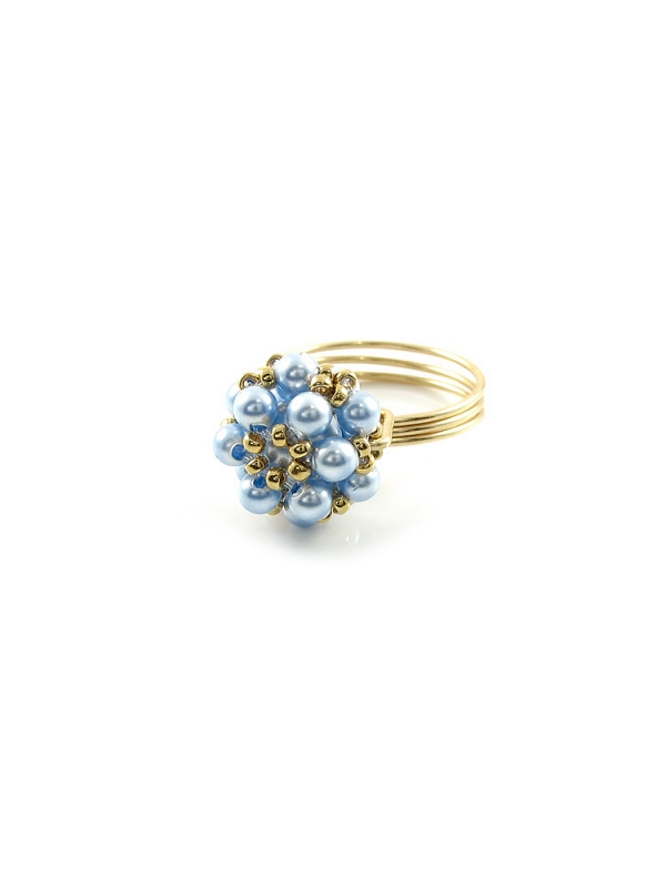 Ring by Ichiban - Daisies Light Blue