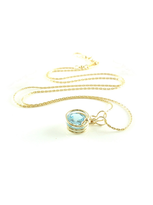 Pendant by Ichiban - Busted Light Blue