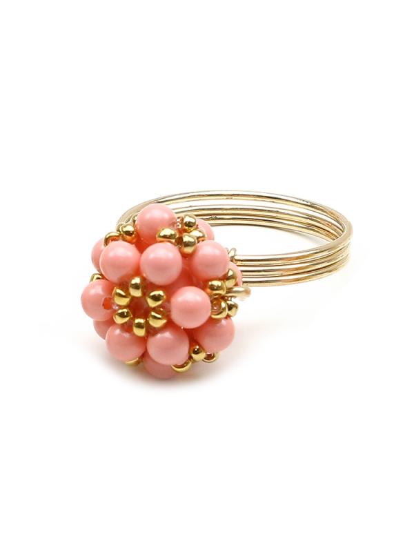 Daisies Pink Coral - inel