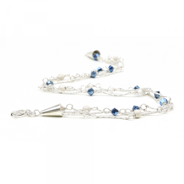 Bracelet by Ichiban - Charm Blue 925 Silver