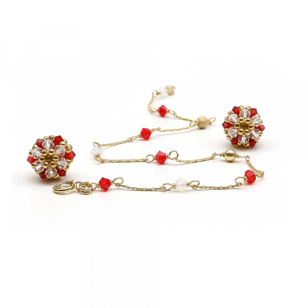 Set bracelet and stud earrings by Ichiban - Martisor