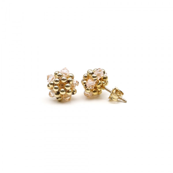 Stud earrings by Ichiban - Charm Silk