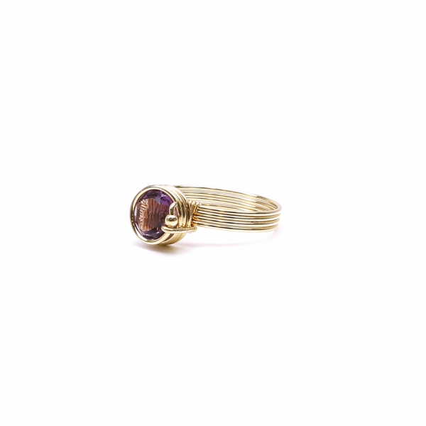 Ring by Ichiban - Busted Deluxe Brazilian Amethyst