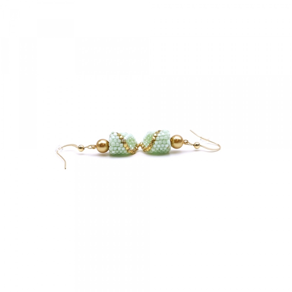 Dangle earrings by Ichiban - Jade