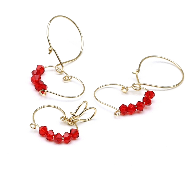 Earrings and pendant for women - Sweet Love set