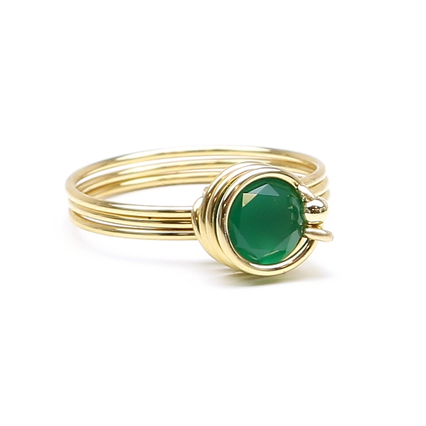 Ring by Ichiban - Busted Deluxe Green Onyx